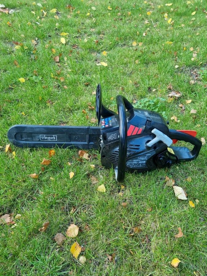 Motorsåg bensindriven Scheppach